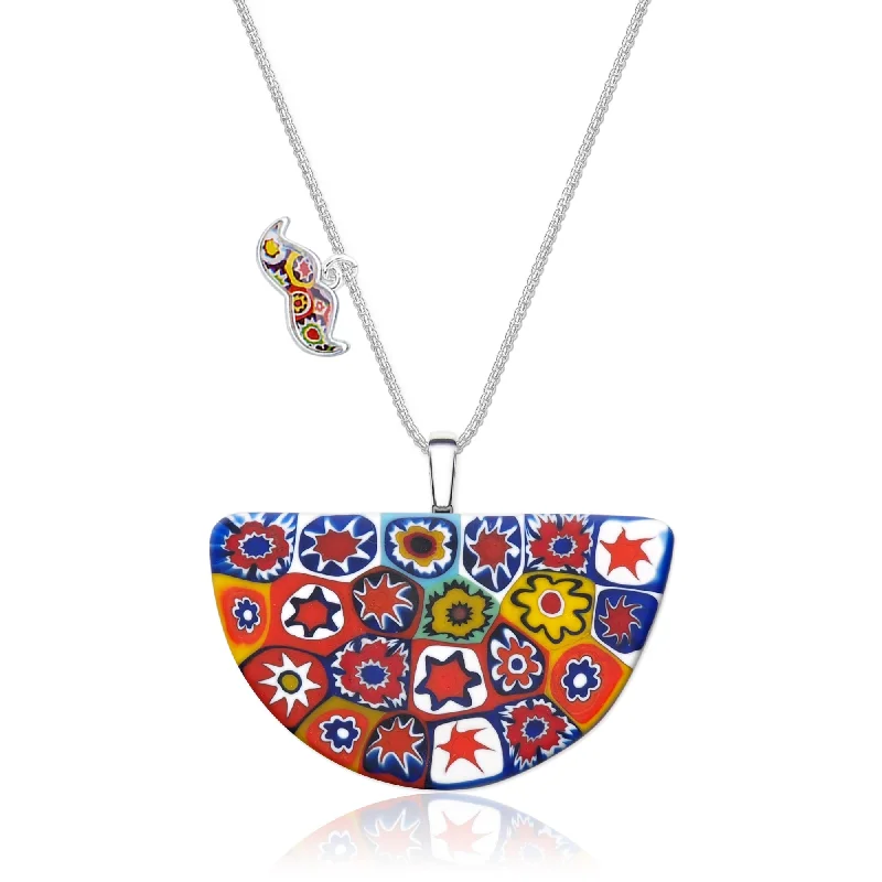 Best necklaces and pendants with heart-shaped designs for a romantic look-Artylish x Half Moon Pendant