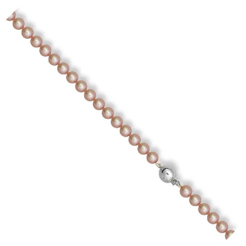 Necklaces and pendants with custom engravings for a personal, meaningful gift-Cultured Pearl Necklace