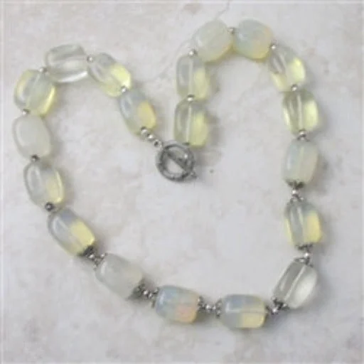 Stunning necklaces and pendants with chakra stones for healing and balance-Big Bold Pineapple Quartz Bead Necklace