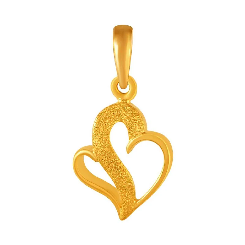 Beautiful necklaces and pendants with butterfly motifs for a whimsical style-Graceful 14k Heart Pendant With B Initials