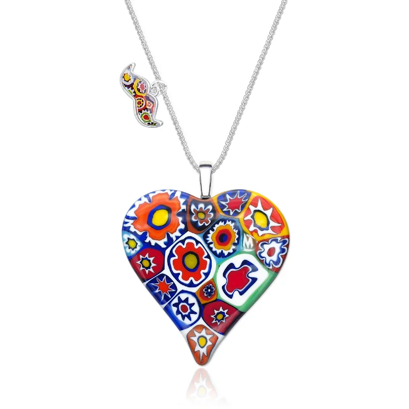 Best necklaces and pendants with turquoise stones for a vibrant boho-chic look-Artylish x Love Large Heart Pendant