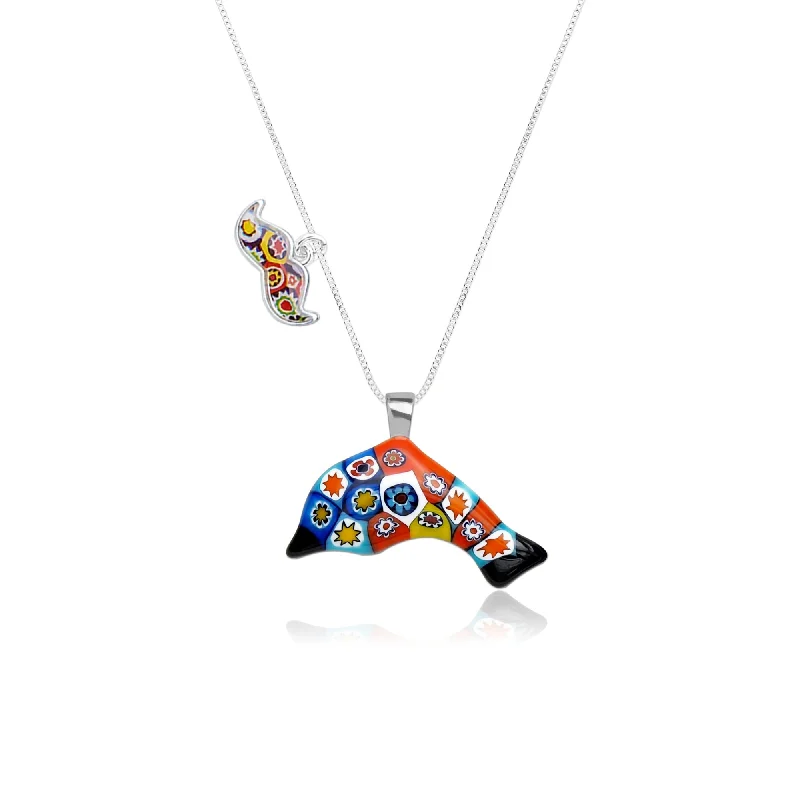 Best necklaces and pendants with layered designs for a chic, stacked look-Artylish x Dolphin Necklace