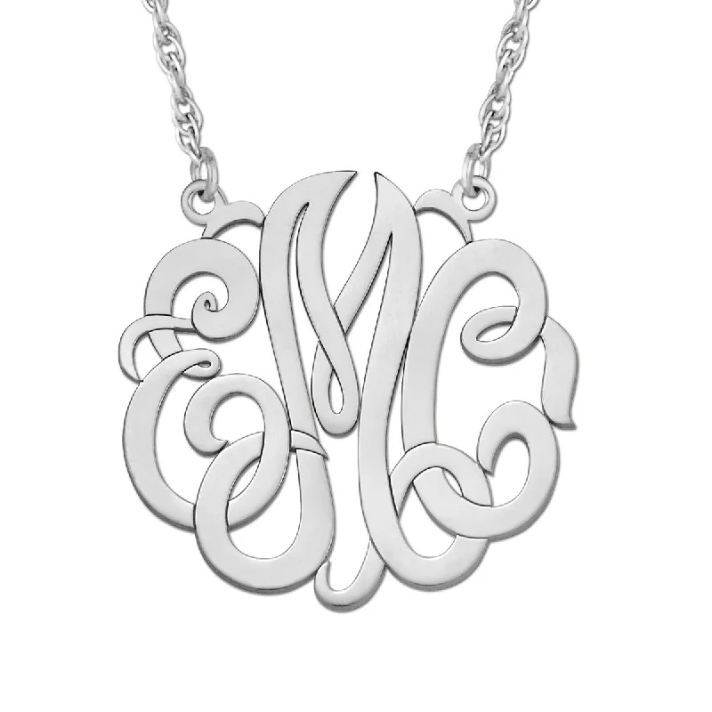 Best necklaces and pendants with floral designs for a feminine and elegant feel-14K Initial Necklace / Pendant