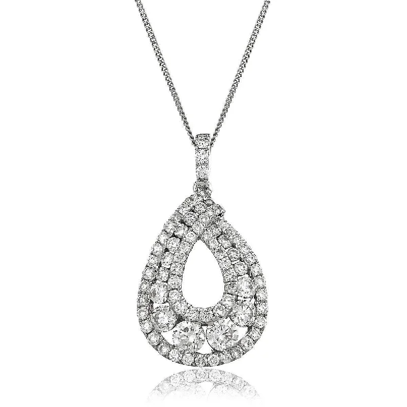 Best necklaces and pendants for everyday wear with minimalist designs-Diamond Cluster Pendant