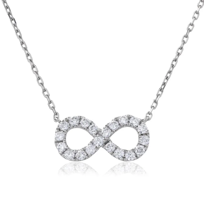 Necklaces and pendants with pearls for a classic and sophisticated touch-Infinity Pendant