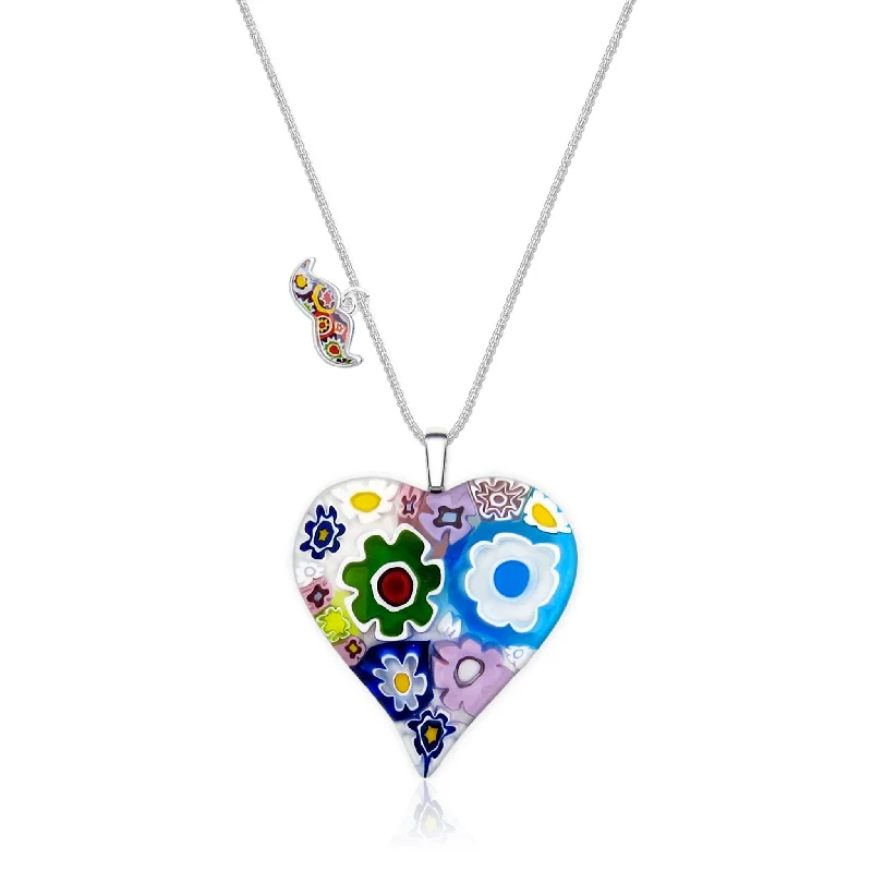 Elegant necklaces and pendants with diamond accents for added sparkle-Full of Love Large Heart Pendant