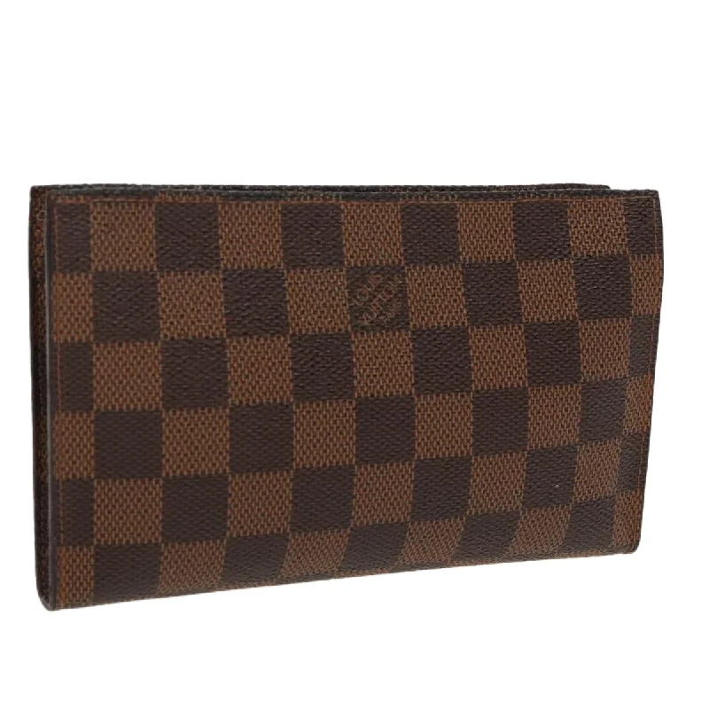 Handle bags with holiday themes for festivities -Louis Vuitton Marais  Canvas Clutch Bag (Pre-Owned)