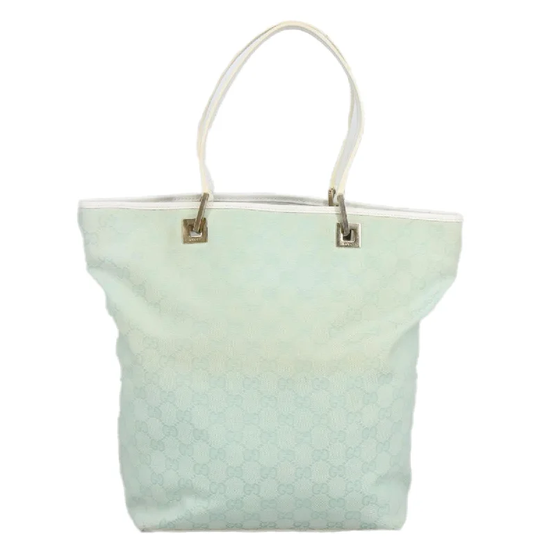 Handle bags with polka dots for fun -Gucci  Canvas Tote Bag (Pre-Owned)