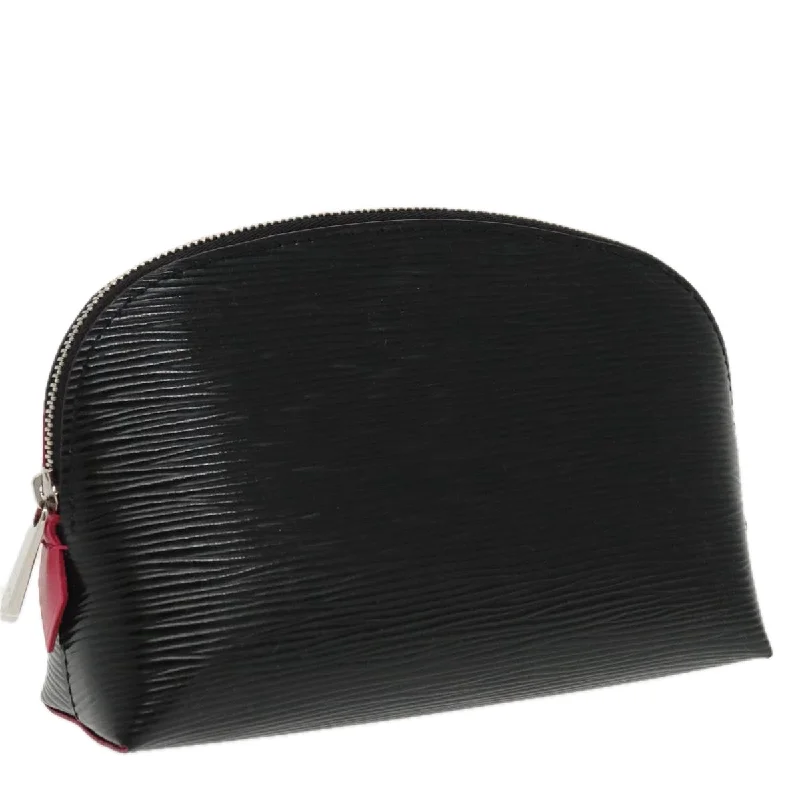 Waterproof handle bags ideal for rainy weather -Louis Vuitton Cosmetic Pouch  Leather Clutch Bag (Pre-Owned)