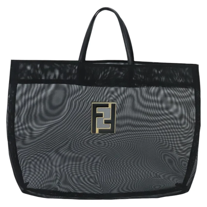 Handle bags with vintage clasps for nostalgia -Fendi Ff  Synthetic Tote Bag (Pre-Owned)