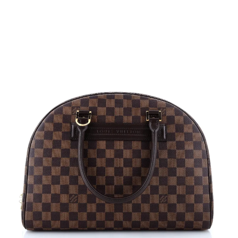 Handle bags with denim fabric for casual -Nolita Satchel Damier