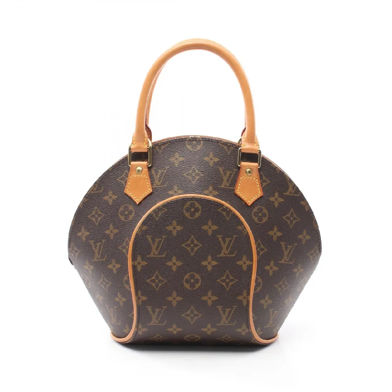 Handle bags with expandable sides for flexibility -Louis Vuitton Ellipse PM Handbag Monogram Brown