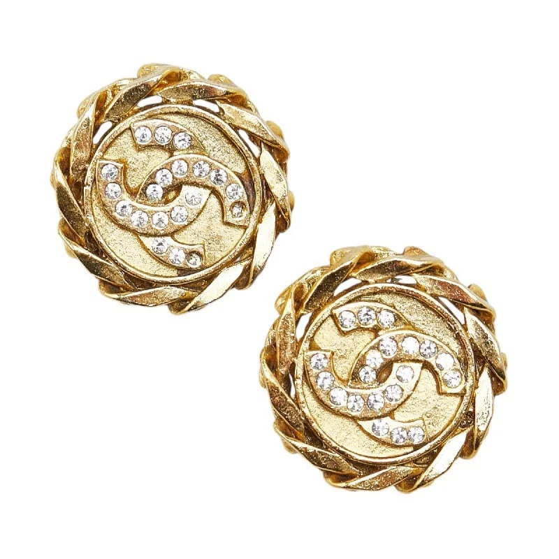 Screw Back Drop Earrings for Security -Chanel  Clip Earrings (Pre-Owned)