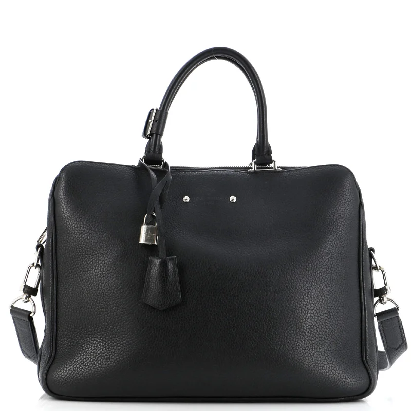 Handle bags with minimalist sleek silhouettes -Armand Briefcase Taurillon Leather