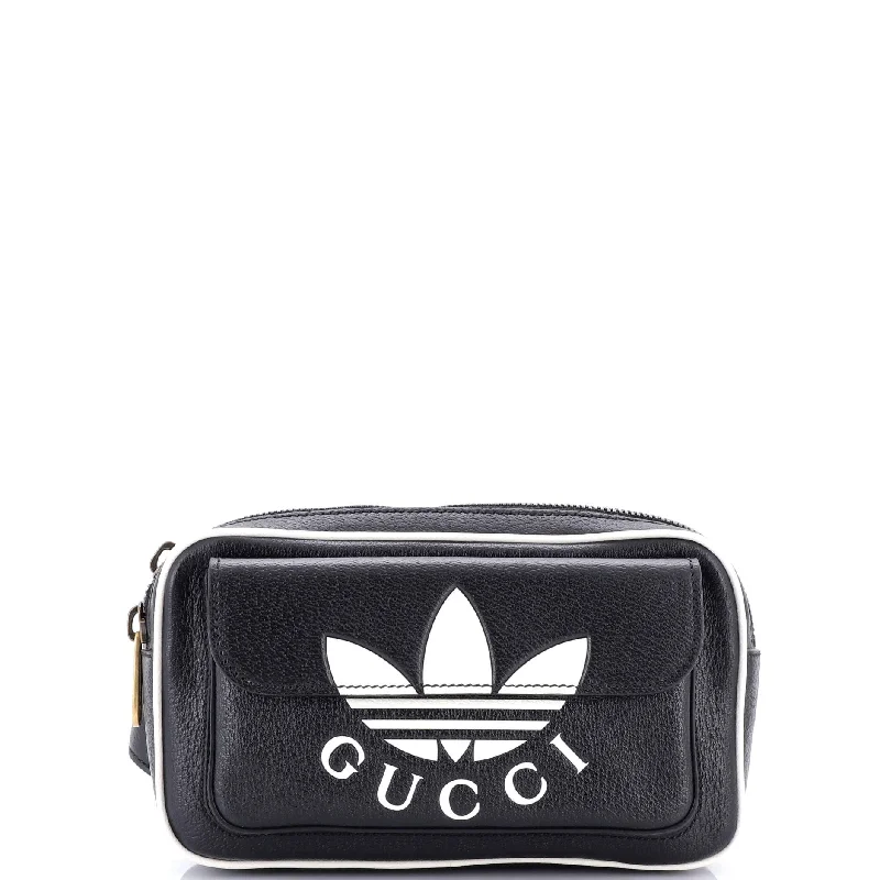 Handle bags with minimalist sleek silhouettes -x adidas Zip Belt Bag Leather