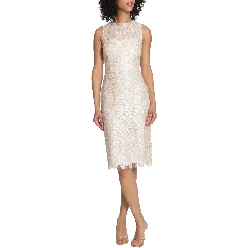 Christmas Dresses for Holiday -Maggy London Womens Sequined Embroidered Cocktail And Party Dress