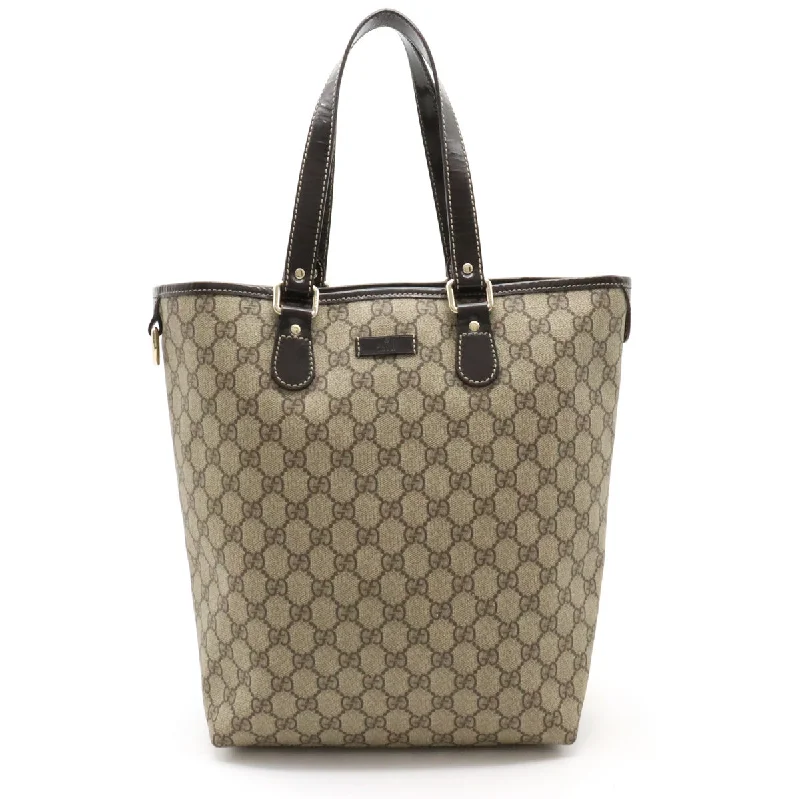 Handle bags with elegant gold-tone hardware -Gucci GG Supreme GG Plus Tote Shoulder Bag