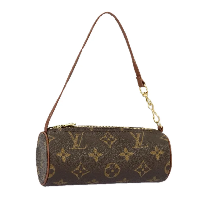 Handle bags with quilted leather for luxury -Louis Vuitton Mini Baby Papillon  Canvas Clutch Bag (Pre-Owned)