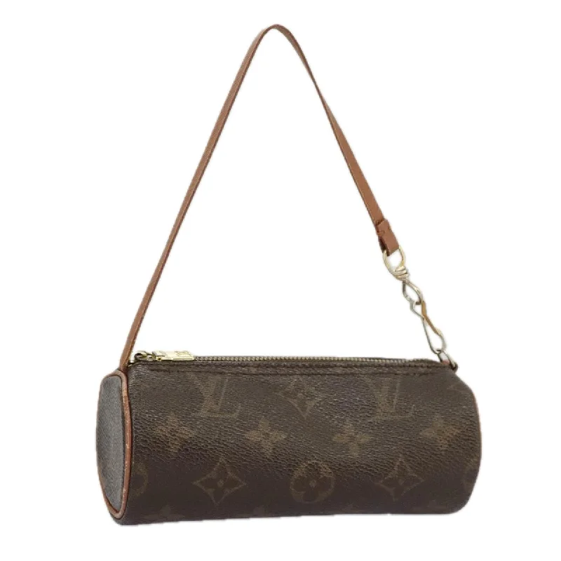 Handle bags with vegan suede for softness -Louis Vuitton Papillon  Canvas Clutch Bag (Pre-Owned)