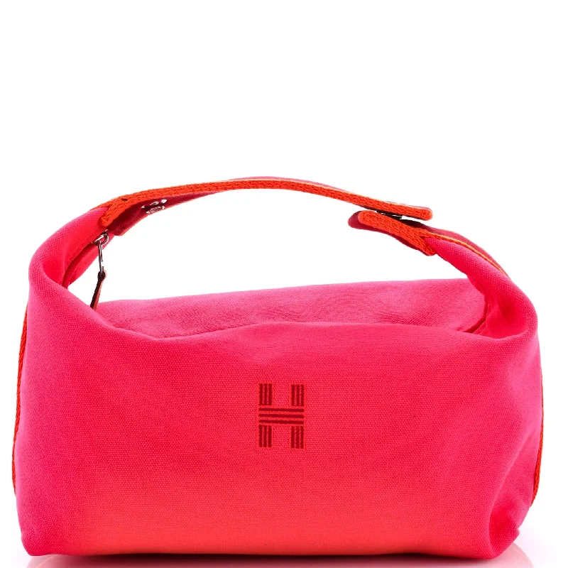 Handle bags with bright neons for visibility -Bride-A-Brac Travel Case Toile GM