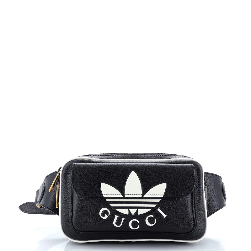 Handle bags with modern cutouts for style -x adidas Zip Belt Bag Leather