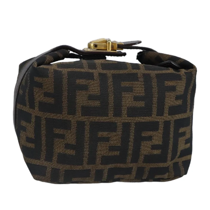 Handle bags with padded straps for comfort -Fendi  Canvas Clutch Bag (Pre-Owned)