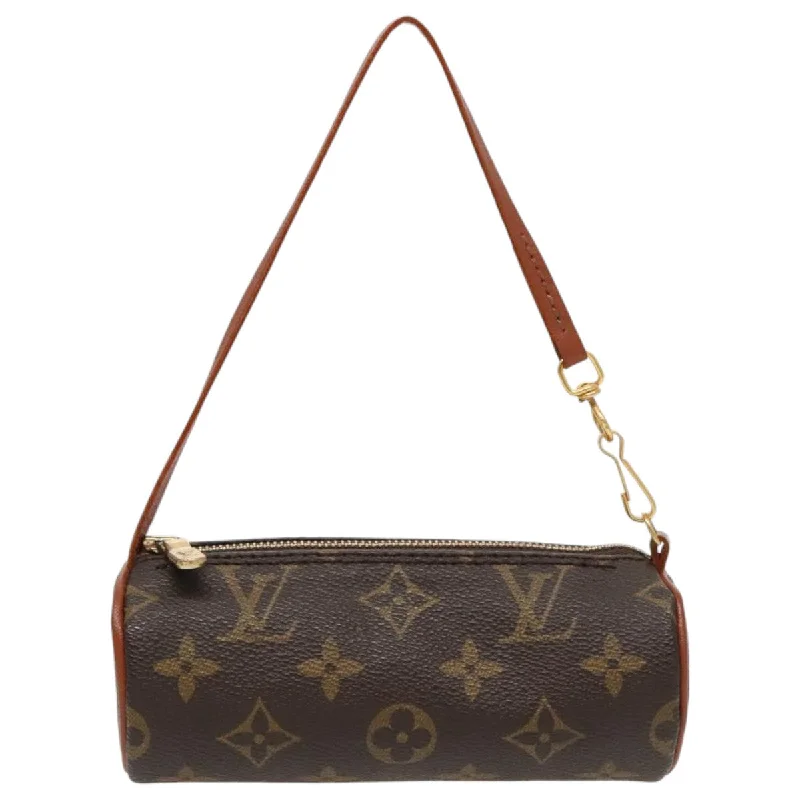 Handle bags with sturdy canvas for longevity -Louis Vuitton Papillon  Canvas Clutch Bag (Pre-Owned)