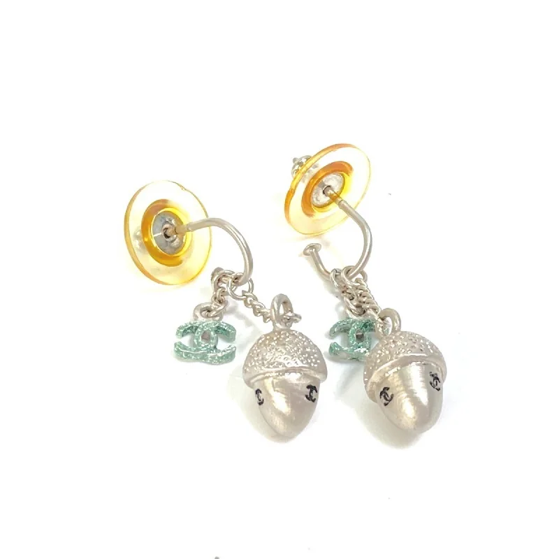 Gemstone Drop Earrings for Color -Chanel  Metal Drop Earrings (Pre-Owned)