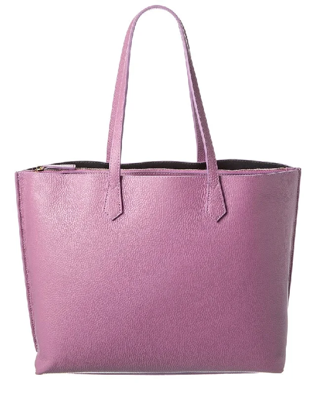 Handle bags with durable hemp for sustainability -Juliana Cortini Cecile Leather Tote