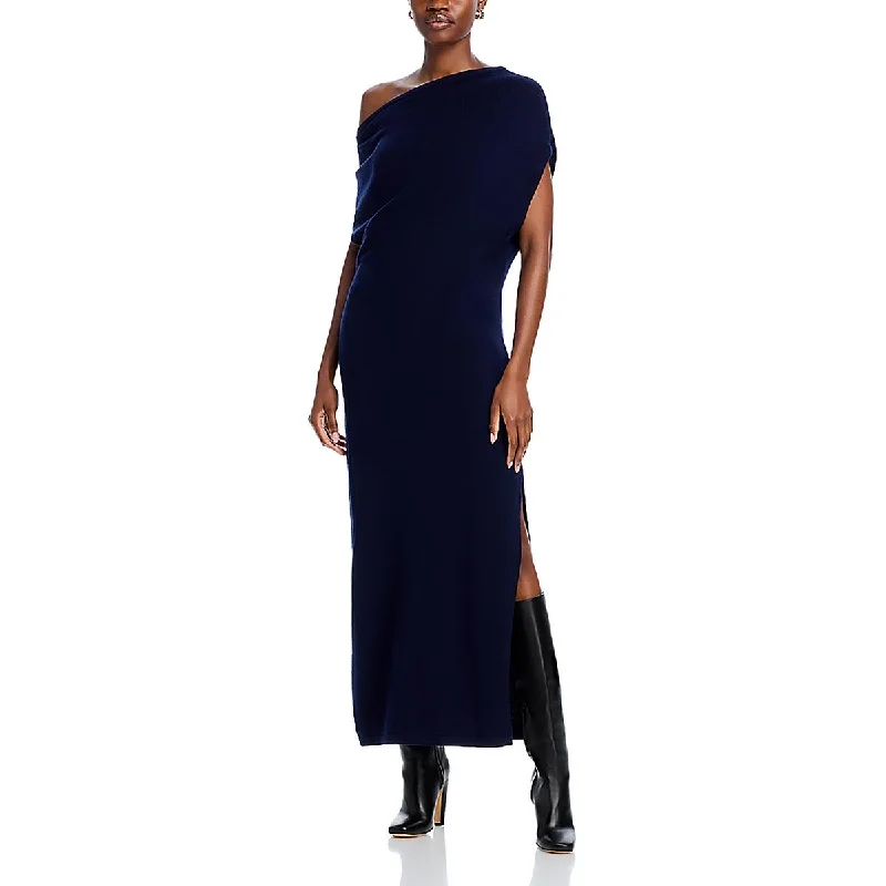 Tie-up Dresses for Decorative -Ramy Brook Womens Maxi Drapey Sweaterdress