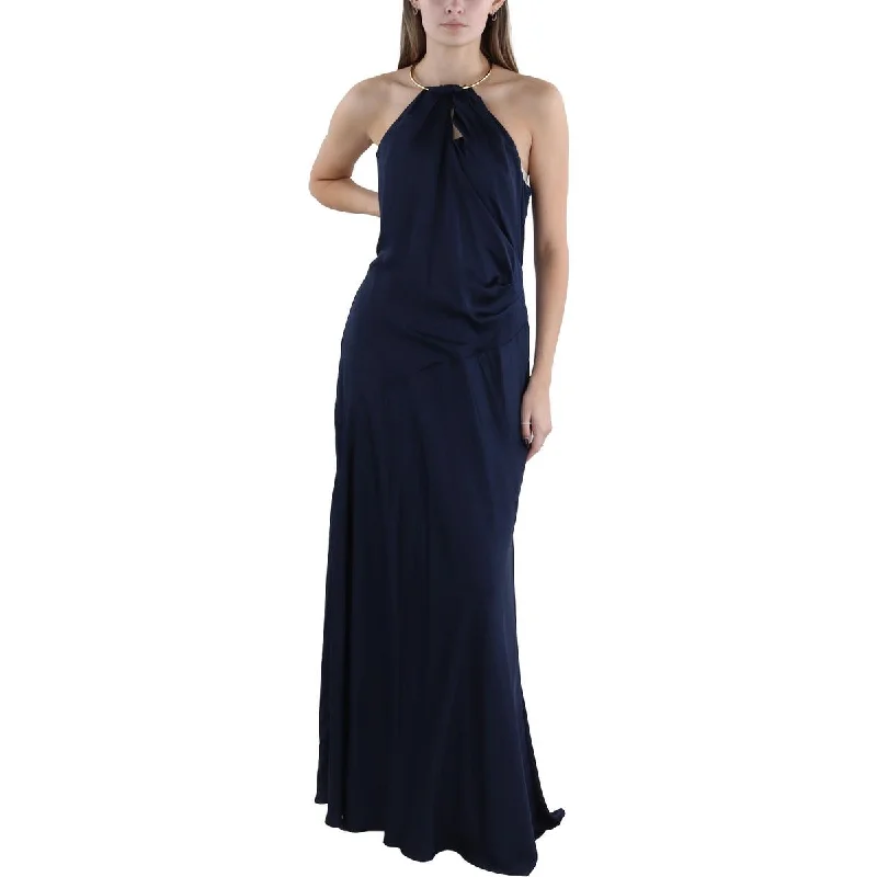 Casual Dresses for Everyday -Lauren Ralph Lauren Womens Gathered Maxi Evening Dress