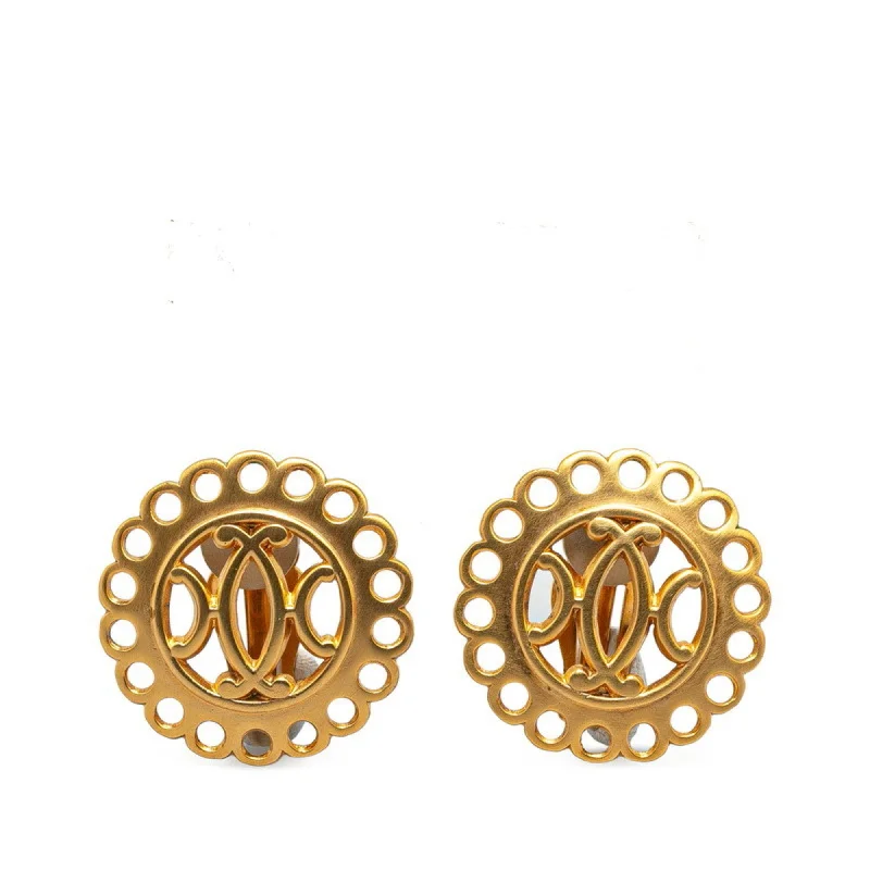 Round Drop Earrings for Classic -Hermes  Clip Earrings (Pre-Owned)