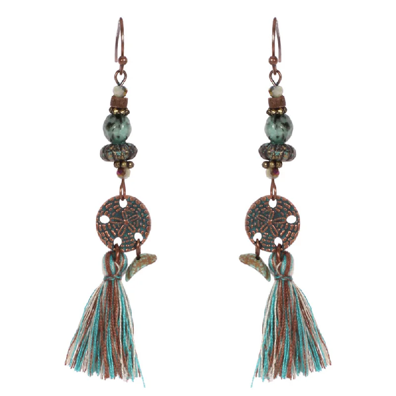 Drop Earrings with Animal Motifs -Wholesale of Ethnic Minority Series Alloy Earrings