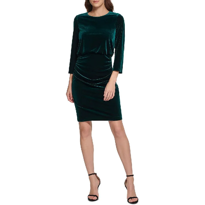 Graduation Dresses for Milestone -DKNY Womens d Velvet Office Wear Wear To Work Dress