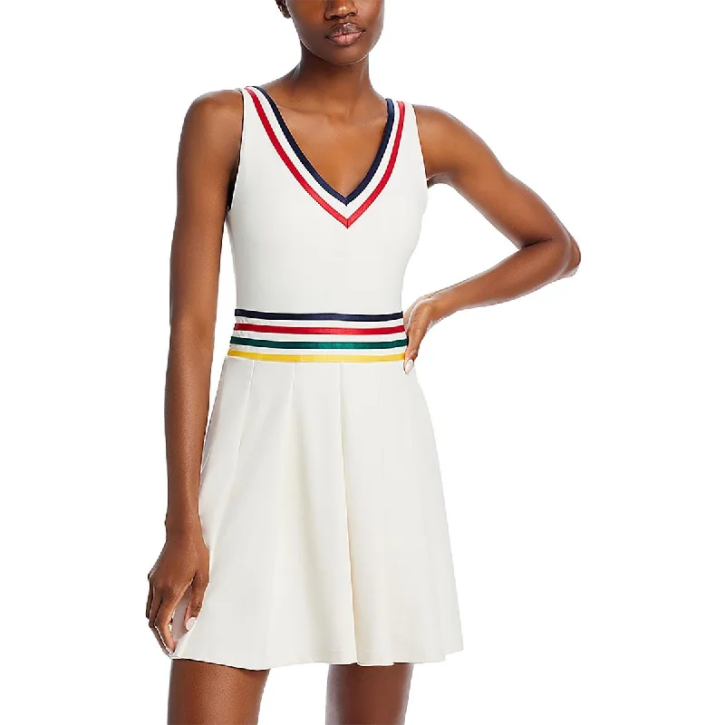 Formal Dresses for Occasions -Aqua Womens Mini Tennis Athletic Dress