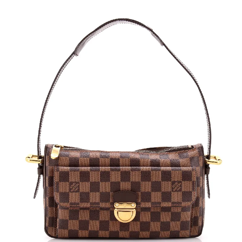 Vegan leather handle bags for eco-friendly chic -Ravello Handbag Damier GM