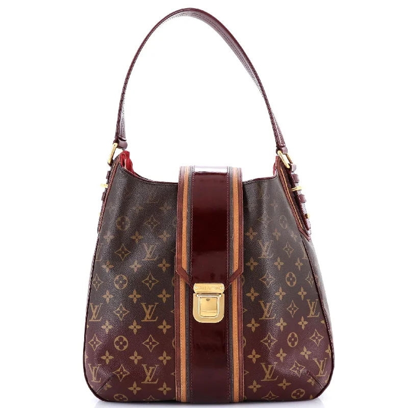 Handle bags with bold logos for branding -Musette Handbag Limited Edition Monogram Mirage