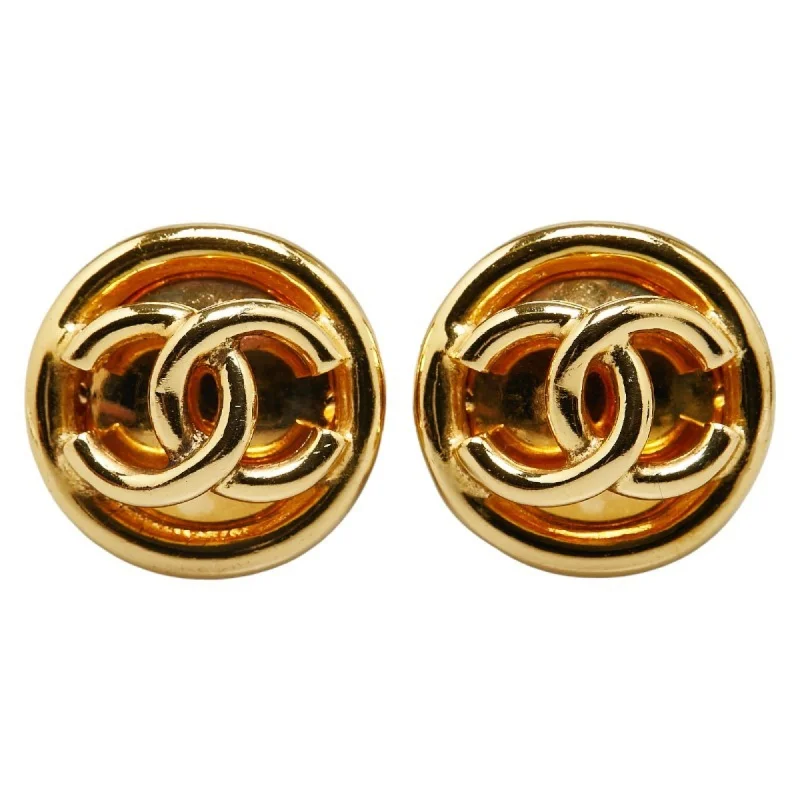 Leverback Drop Earrings for Comfort -Chanel  Clip Earrings (Pre-Owned)