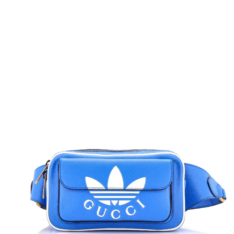 Handle bags with zipper tops for security -x adidas Zip Belt Bag Leather