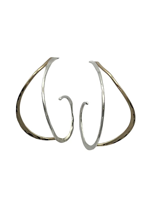 Classic hoop earrings with a thin profile for a sleek and subtle style-2000 - Post - Full Sail