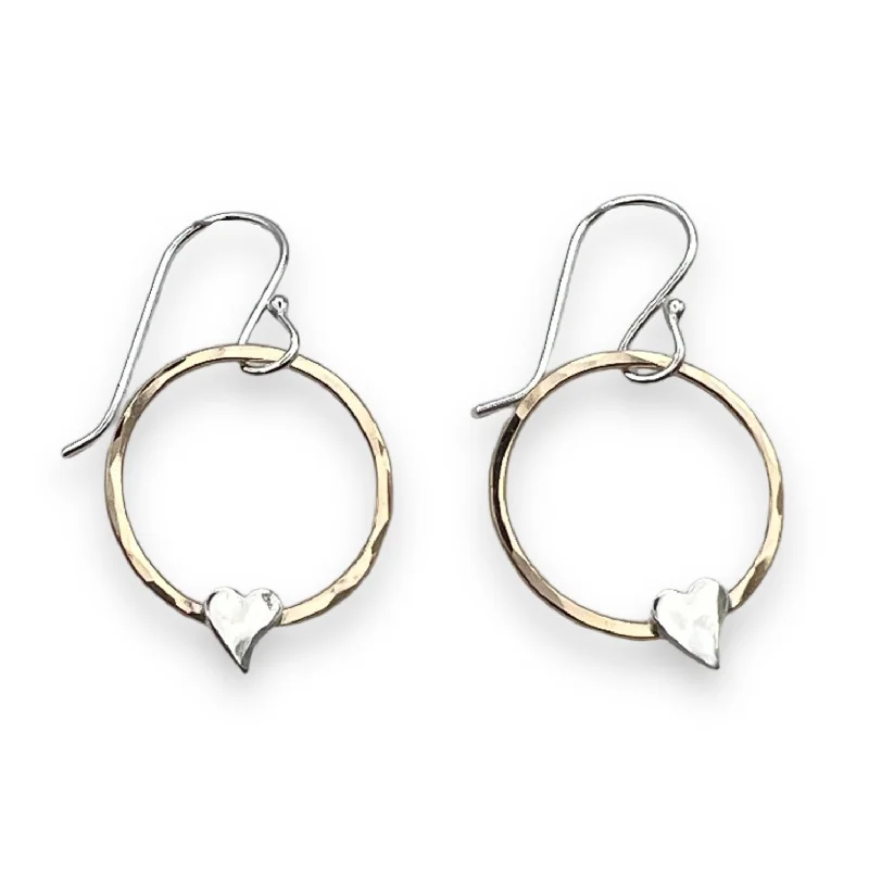 Best hoop earrings with rose gold for a romantic and warm aesthetic-2013 - Eternity Heart