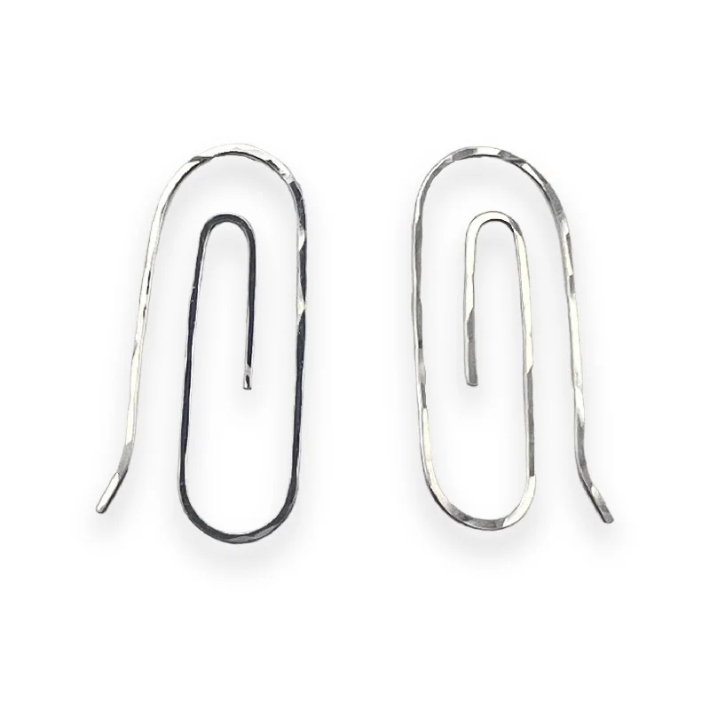 Best hoop earrings with detachable studs for a versatile and adjustable accessory-2299 - Minimalist Threader - The Trombone Player