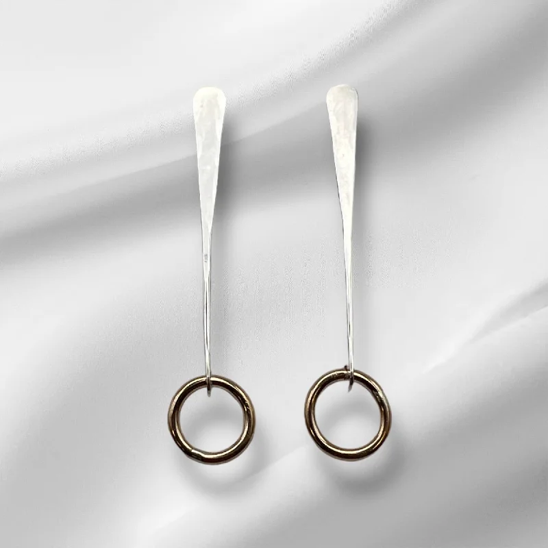 Hoop earrings with heart-shaped frames for a romantic and feminine look-2356 - Post - Swinging Trapeze