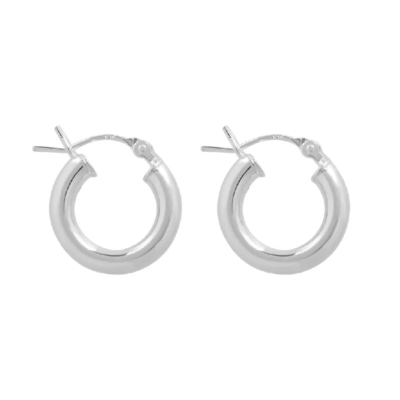 Hoop earrings with open designs for a modern, lighthearted vibe-2720 - Classic Hoops - Small