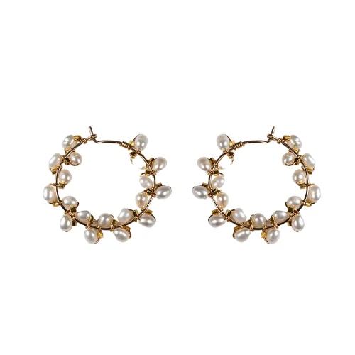 Hoop earrings with abstract shapes for an artistic and creative touch-Baby Lulu Hoops