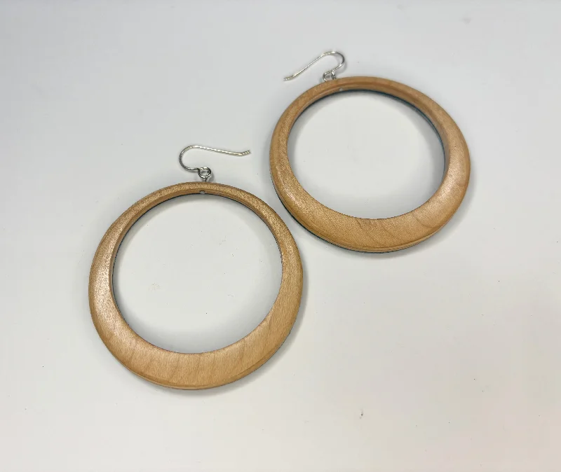 Hoop earrings with rhinestone-studded rims for a glamorous touch-Big Hoop EXACTS #2