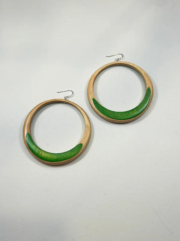 Hoop earrings with a matte finish for a sleek and sophisticated appearance-Door Knocker EXACTS #2